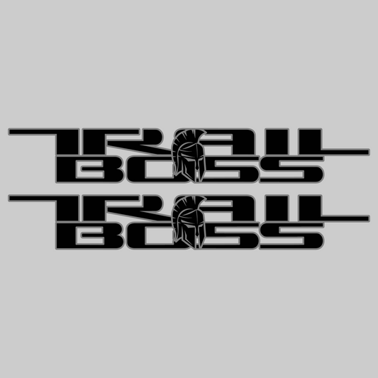 Set of Trail Boss Tribe Dual Color Bedside Decals